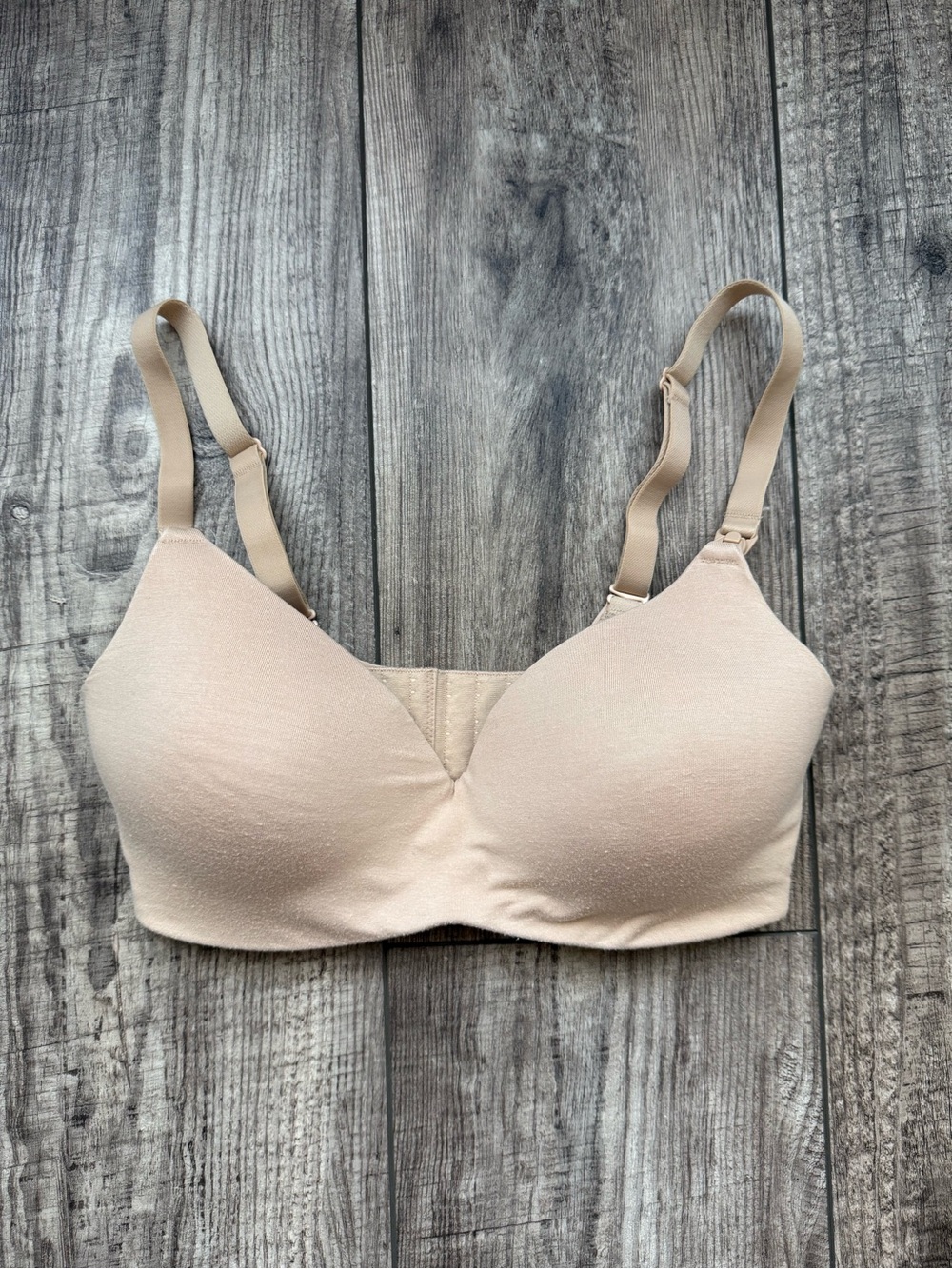 Hotmilk nursing t-shirt bra in nude